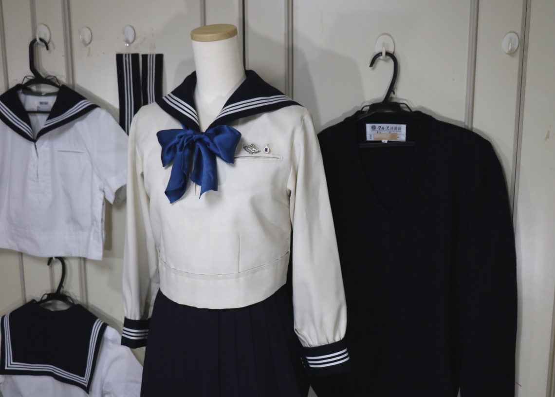 新品/国内正規 東京女学館 夏服セーラー服上 マルス