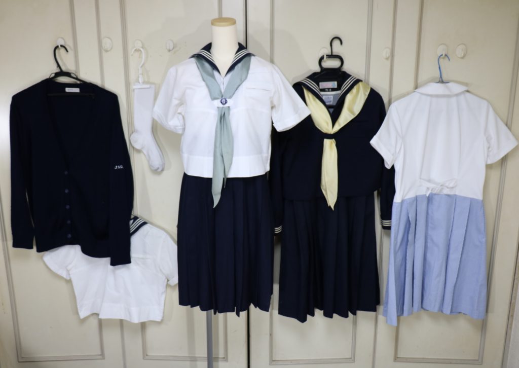 女子聖学院のセーラー服を買取しました 制服買取東京