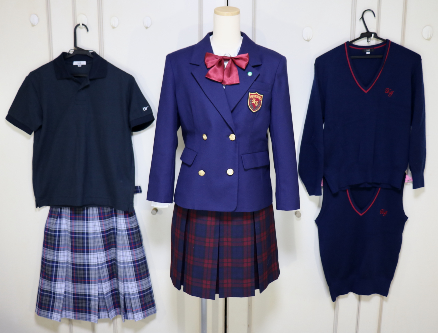 浦和学院高校の美品の女子ブレザー制服を買取致しました 制服買取東京