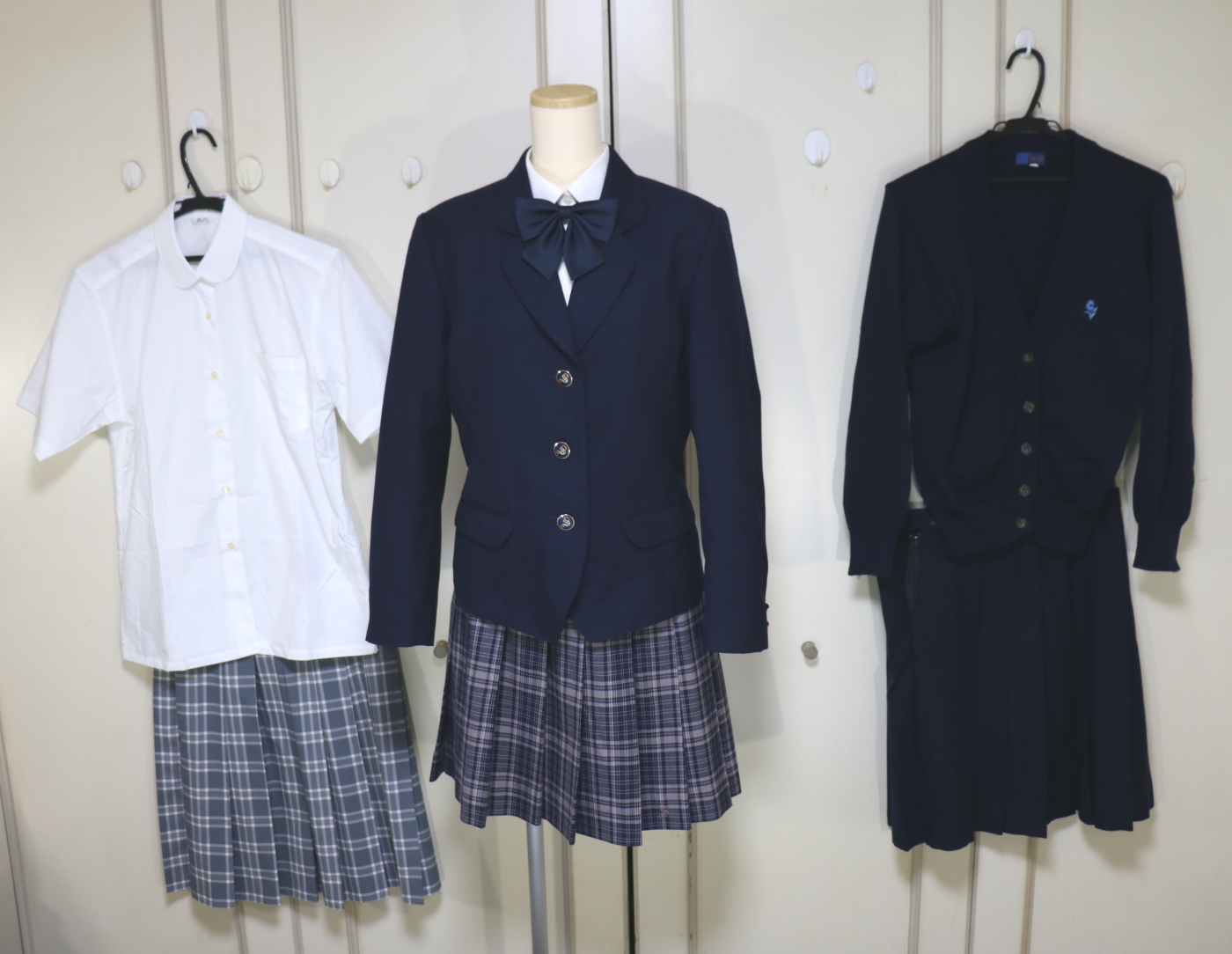 神奈川県相模原市 相模女子大学高等部の女子ブレザー制服フルセット 