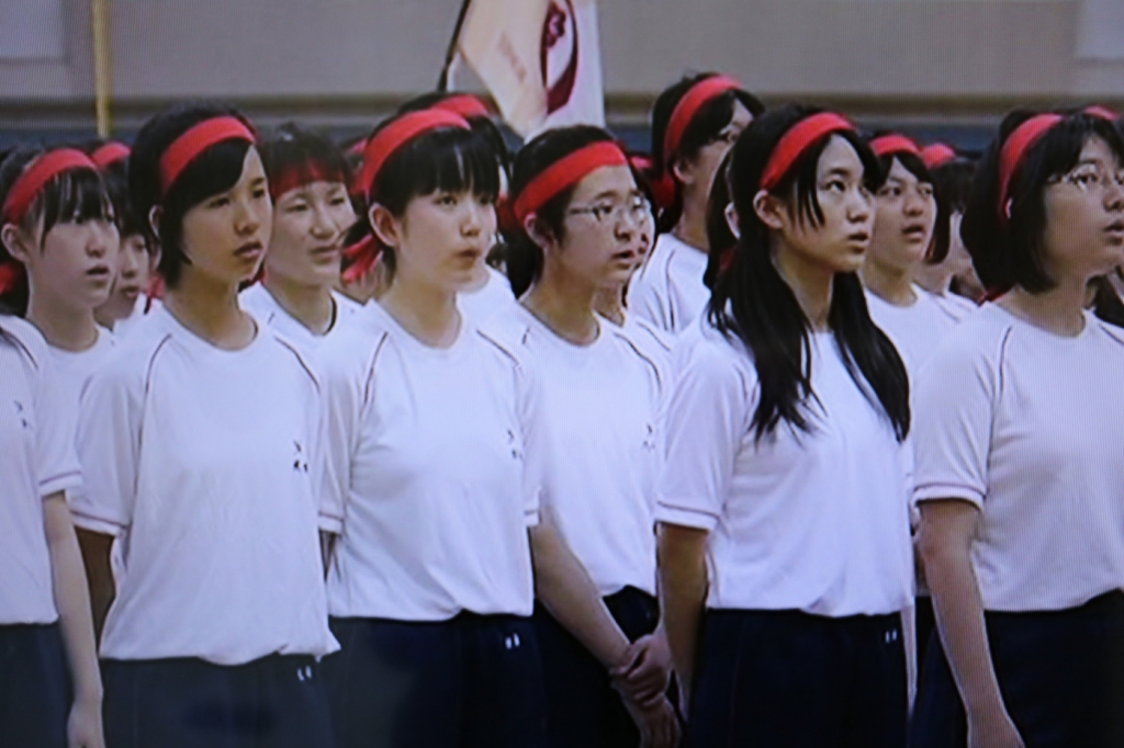 東京都江東区 都内私立女子高 中村中学高等学校の体育祭プロ撮影品の２０１２年平成２４度５月２５日船橋アリーナ開催ｄｖｄフルカラー迫力のステレオサウンドで動画映像を買取しました 制服買取東京